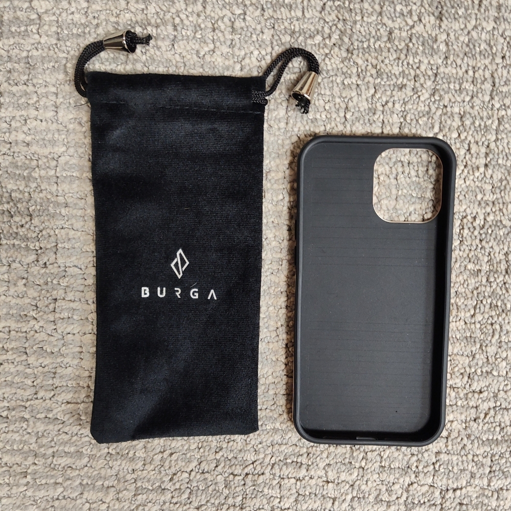 NWOT! Burga Phone Case For Apple iPhone 12 Pro Max - Orange High Vibrations - Picture 3 of 3